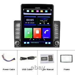 Car Radio Stereo 9.5in Double 2DIN BT FM TF Carplay USB Fast Charging MP5 Player
