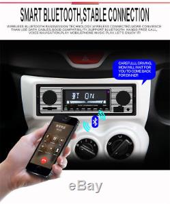 Car Stereo Radio Bluetooth In-dash Head Player FM/MP3/AUX & Remot+ microphone