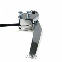 Chrome Latch Release System with Cable And Housing Trunk & Hood Chevy Ford Dodge