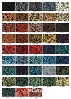 Complete Loop Cut and Sewn Replacement Carpet Kit Choose Color