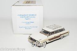 Conquest Models 9 Ford Country Squire 1963 White Mint Boxed