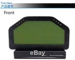 Dash Race Display Gauge, Dashboard Screen Display Sensor Meter Kit For Car Boats