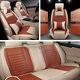 Deluxe Pu Leather Car Suv Seat Cover Cushion For 5-seat Car Interior Accessories