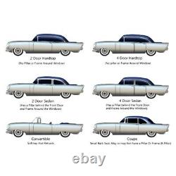 Door Seal Gasket Weatherstrip for Ford / Mercury All Cars 1949-1954 Sedan Pair