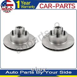 DuraGo Front 2PCS Brake Rotor and Hub Assembly For Ford Country Squire 1991 1990