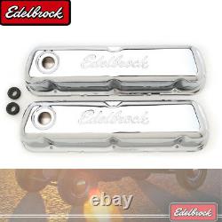 Edelbrock Signature Series Valve Covers For Ford 260-289-302 & 351W Short Style