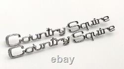 Emblems Country Squire 1971 Sides Ford Classic Genuines Parts