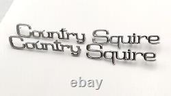 Emblems Country Squire 1971 Sides Ford Classic Genuines Parts