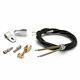 Emergency Hand Brake Cable Kit With Hardware And Fits Ford Clevis Trans Auto