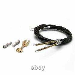 Emergency Hand Brake Cable Kit with Hardware and Fits Ford Clevis trans auto