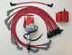 Ford 289 302 Small Cap Hei Distributor + Red 50k Coil + 8.5mm Spark Plug Wires