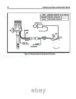 FORD late FLATHEAD 239 255 1949-1953 RED Small Cap HEI ELECTRONIC Distributor