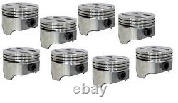 Flat Top Pistons Set with Pins for Ford Lincoln Mercury 289 302 4.7L 5.0L