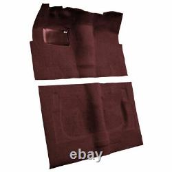 For 1957 Ford Country Squire 4 Door 80/20 Loop 13-Maroon Complete Carpet Molded