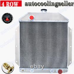 For 49-53 FORD COUNTRY SQUIRE SEDAN CHEVY ENGINE 3.5L 3.7L 4.2L 4 ROW RADIATOR