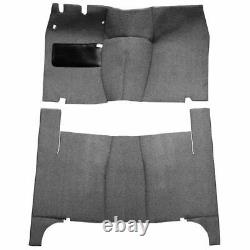 For 55-56 Ford Country Squire Complete Carpet 35 Charcoal