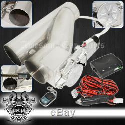 For Eagle 3 Exhaust Down Test Y-Pipe Electric E Cutout Valve + Switch Control