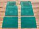 For Ford Country Squire Floor Mats Rubber Green Set Of4