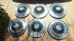 Ford 1973-1978 Hubcaps/Wheel Cover (6) 15 Torino, Galaxie, LTD, Country Squire