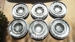 Ford 1973-1978 Hubcaps/Wheel Cover (6) 15 Torino, Galaxie, LTD, Country Squire