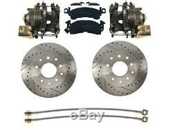 Ford 9 High Performance Rear Disc Brake Conversion Kit Staggered Rear Ends