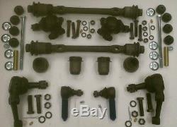 Ford Front End Rebuild Kit Tie Rod Ends+Ball Joints Full Size 54-56, T-Bird 55-57