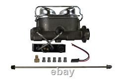 Ford Galaxie Dual Bowl Master Cylinder Kit for 4 Wheel Drum Brakes