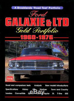 Ford Galaxie Portfolio Book Ltd Galaxy Convertible Country Squire 66 65 67 69 70