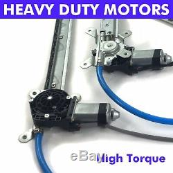 Ford Mustang 1964 1993 Power Window Regulator Kit with 3 LED Switches shelby v8