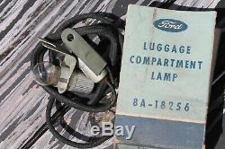 Ford motor co. Original Trunk Luggage comp light nos auto accessory vintage kit
