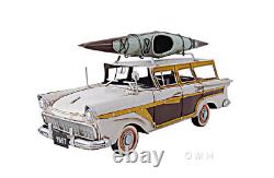 Fords Woody-Look Country Squire With Kayak iron Model