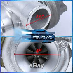 Gt3076R Turbo Charger Replacement 4 Bolt Flange Is300 Is350 Sc300 Sc400 Nsx Rsx