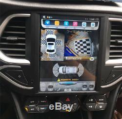 HD Front+Rear+Side View Car Parking Backup Camera Recorder DVR Vibration Alarm