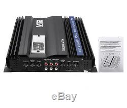High Power 3800 Watt RMS 4-CH Channels Car Audio Power Stereo Amplifier Amp 4Ohm