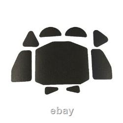 Hood Insulation Pad Gray 9pc Tar Saturated Felt for Ford REM FOR-HIN-060