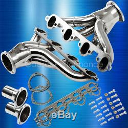 Hugger Stainless Steel Shorty Exhaust Header For Ford Big Block 429/460 Bbc Swap