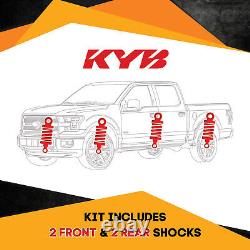 KYB Front Rear Shocks GR-2/EXCEL-G for FORD Country Squire 1957-58 Kit 4