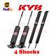 Kyb Kit 4 Shocks Front Rear For Ford Country Squire 1957-58 Gr-2/excel-g