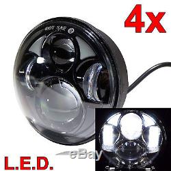 LED 5-3/4-Inch Headlight 4pc Set Upgrade Kit exterior light For Ford/Mercury