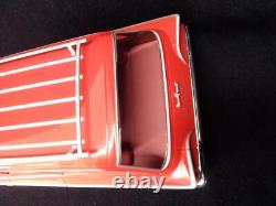 MODEL CAR GROUP Minicar 1/18 Ford Country Squire 1960 Red Wood Used