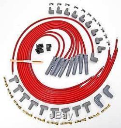 MSD Ignition 31199 Red 2-in-1 Universal 8.5mm Spark Plug Wire Set 8-Cylinder