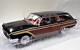 Model Car Group 1/18 Ford Country Squire 1960 1964 Black/sidewood Panel Resin