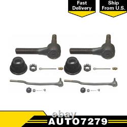 Moog Steering Tie Rod Ends Inner & Outer 4 pcs For 1972 Ford Country Squire