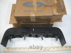 NOS 1979 Ford LTD Country Squire Station Wagon Rear Bumper Guard Pair