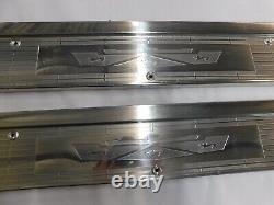 NOS OEM Ford 1959 Fairlane 4 Door Front Sill Plates Scuff Step