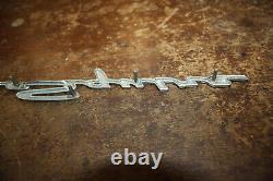 NOS OEM Ford 1963 Galaxie Country Squire Station Wagon Emblem Ornaments Script
