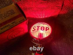 NOS Vintage Original NTD Accessory STOP LIGHT lamp car truck motorcycle gm chevy