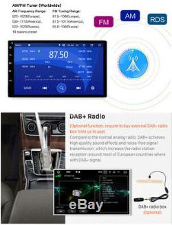 Octa-Core Android 8.0 4GB RAM 7 2DIN Car GPS Navigation Stereo Radio 32G ROM