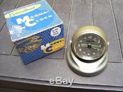Original 1950s rare Accessory vintage Dash clock swivelhead scta GM Ford Chevy