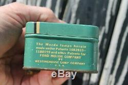 Original Ford motor co. Automobile Emergency kit tin box can accessory vintage